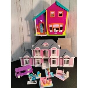 vintage polly pocket lot blue bird galoob